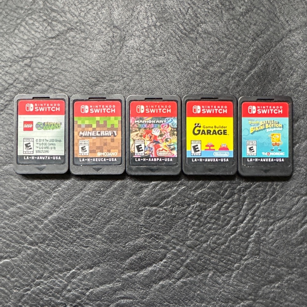 Nintendo Switch Game Card Lot - Assorted Labels l
